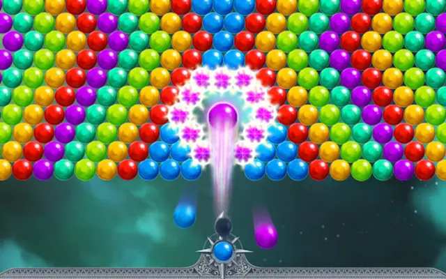 Bubble Shooter Space android App screenshot 0