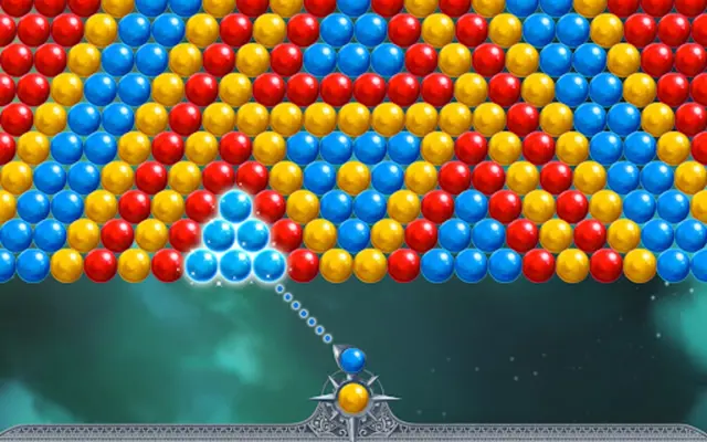 Bubble Shooter Space android App screenshot 1