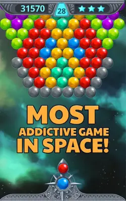 Bubble Shooter Space android App screenshot 6